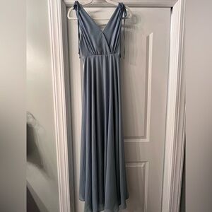 Elegant Blue Lulus Maxi Dress